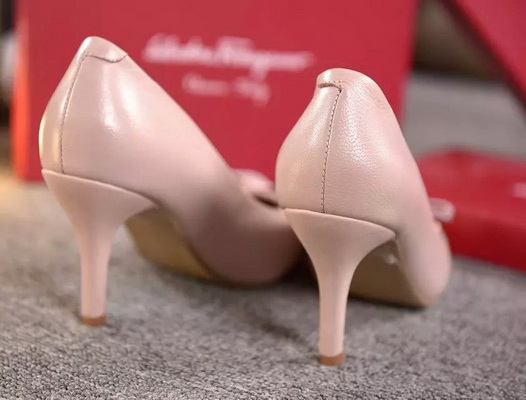 Ferragamo Shallow mouth kitten heel Shoes Women--021